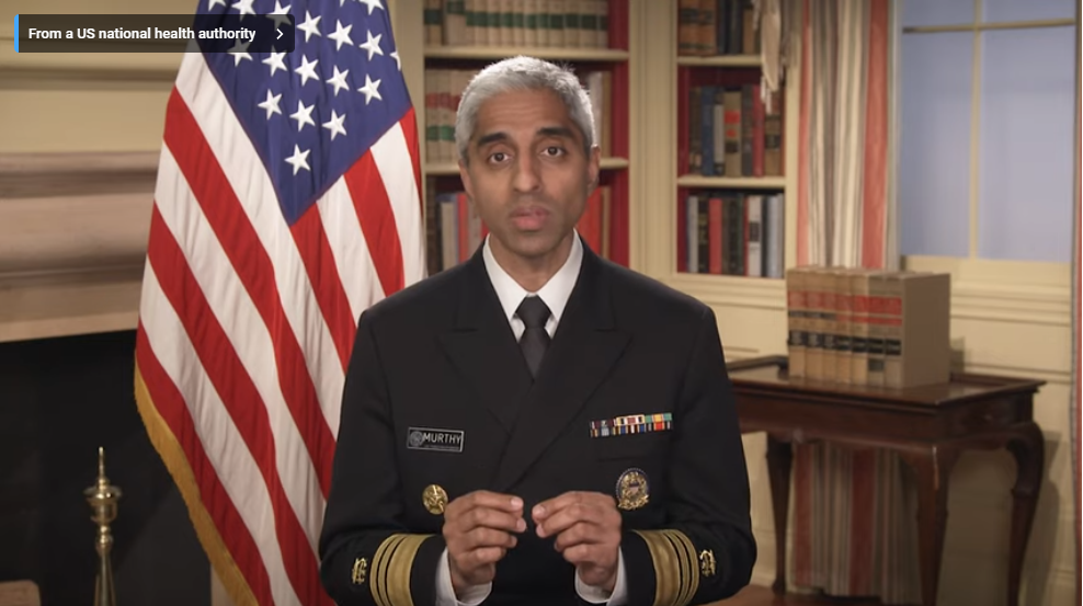 Surgeon General – Violence is “Urgent Public Health Crisis”